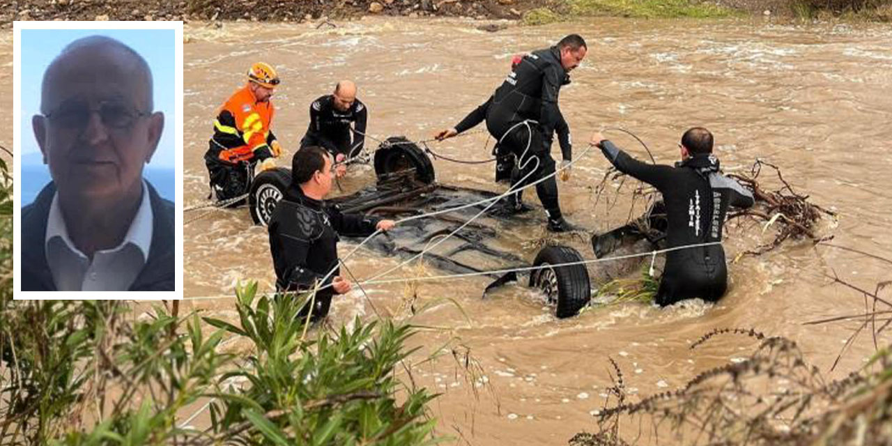 Kızıyla telefonda görüşürken sel sularına kapıldı