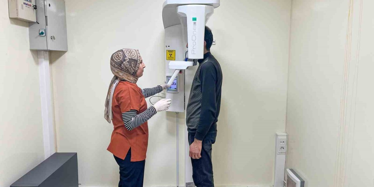 Sarıgöllüler artık diş röntgeni için ilçe dışına gitmeyecek