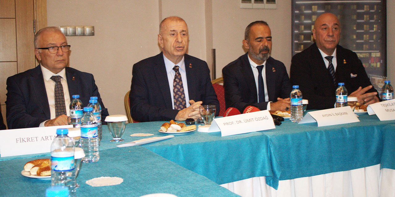 Ümit Özdağ: “Çerçioğlu’nu eleştirirseniz siz de tutuklanırsınız”