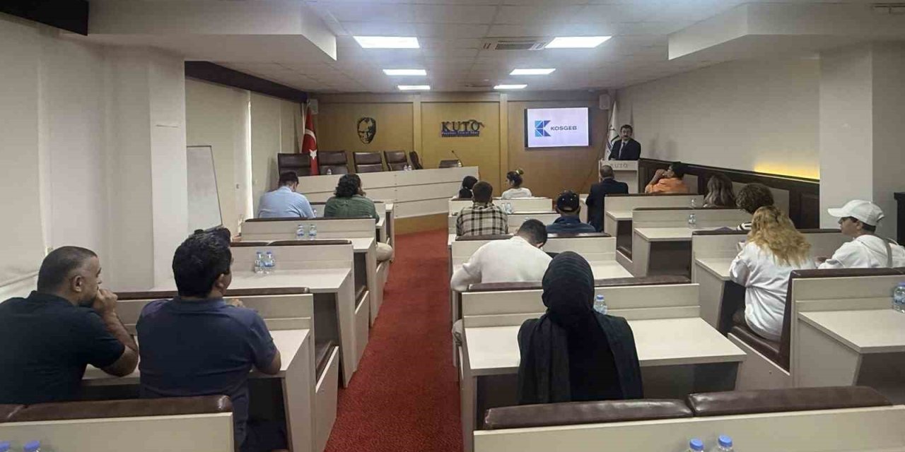 KUTO’da destek programları bilgilendirme toplantısı yapıldı