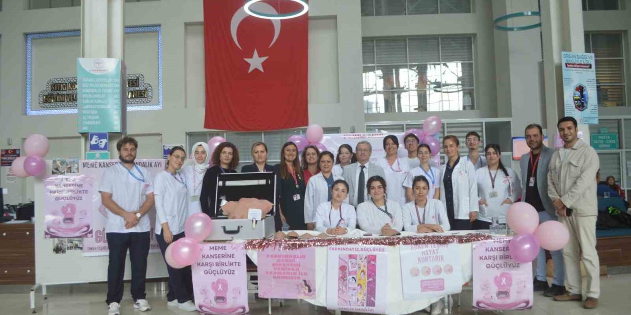 Meme kanseri farkındalık ayı kapsamında MSKÜ’den anlamlı etkinlik