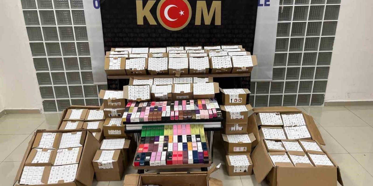 Turgutlu’da kaçak parfüm sevkiyatı polisin dikkatiyle engellendi