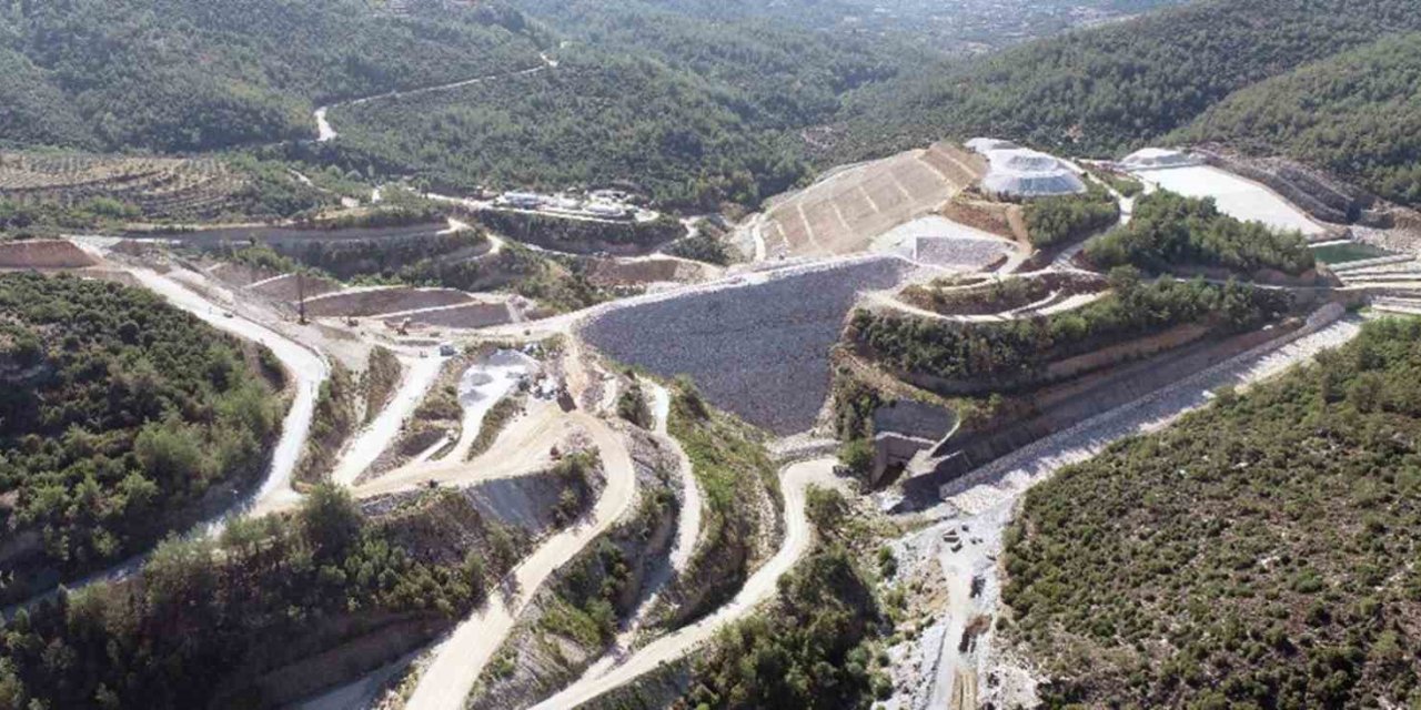 Girme Barajı su tutmaya başladı