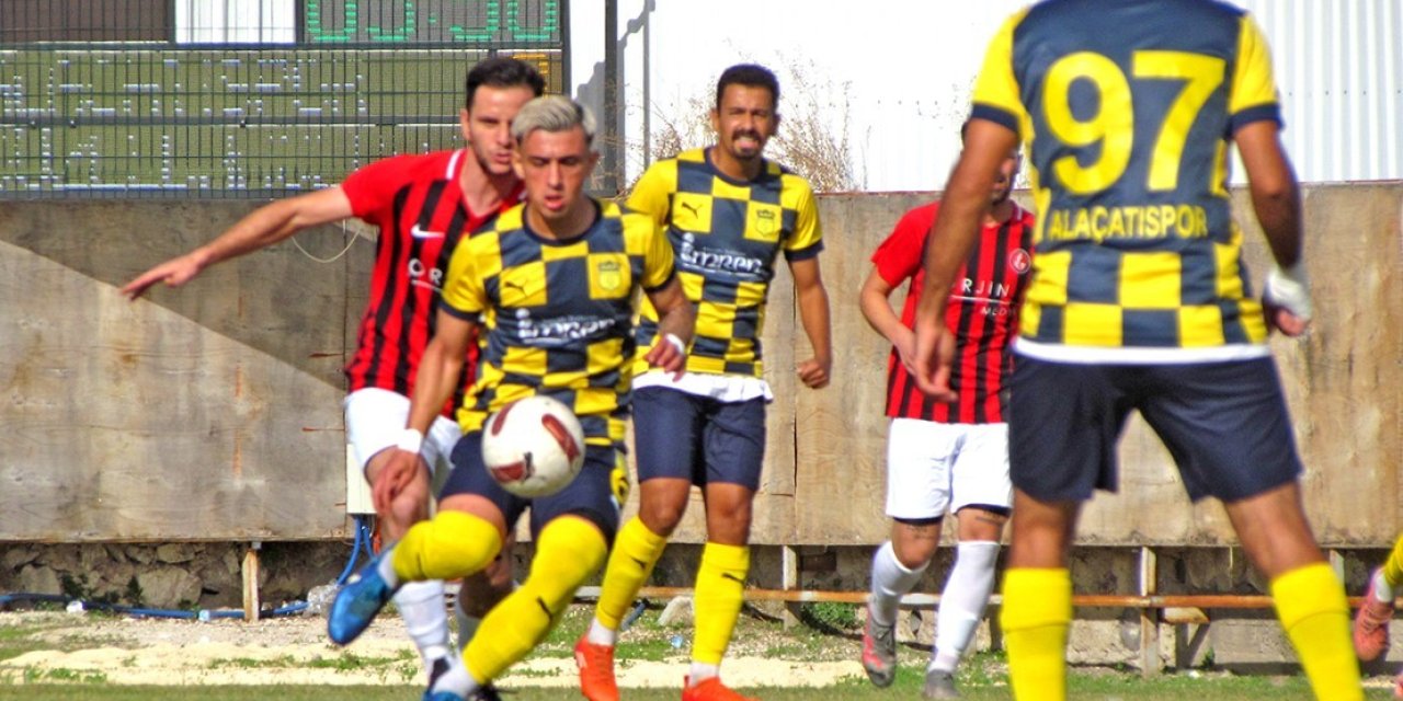 İmren Alaçatıspor, Güzelbahçe Belediyespor’u 2-1 mağlup etti