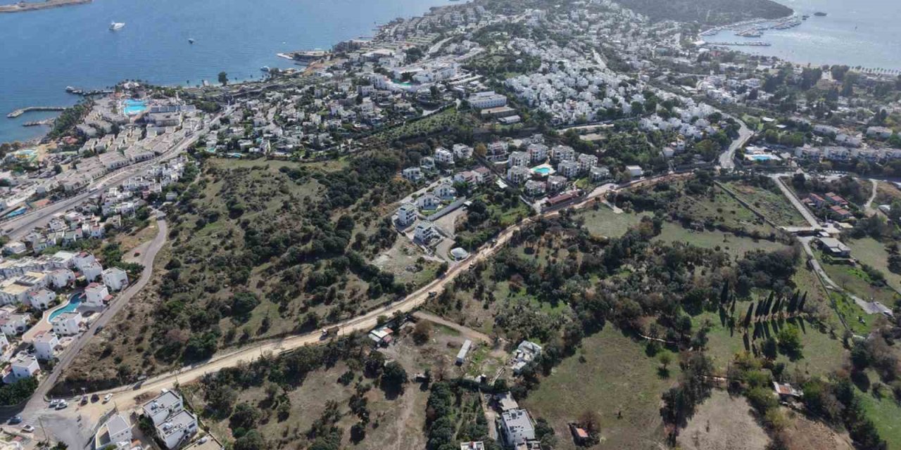 Bodrum Bergamut caddesinde yılların sorunu 3 günde çözüldü