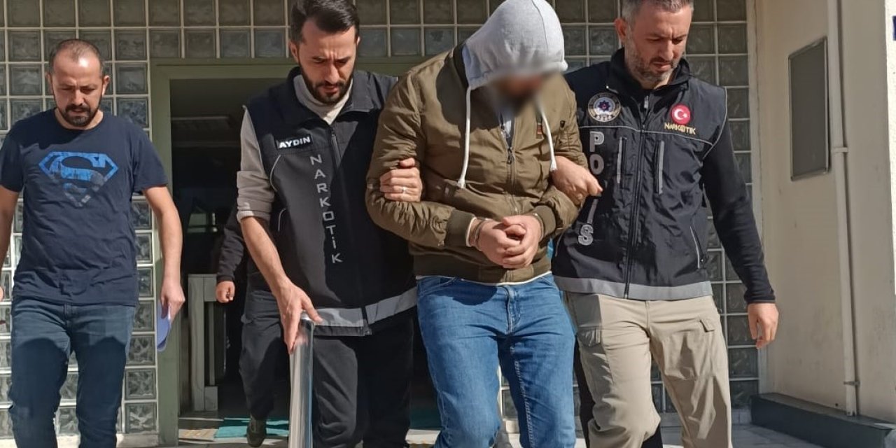 Aydın’da bin 800 gram uyuşturucu madde ele geçirildi
