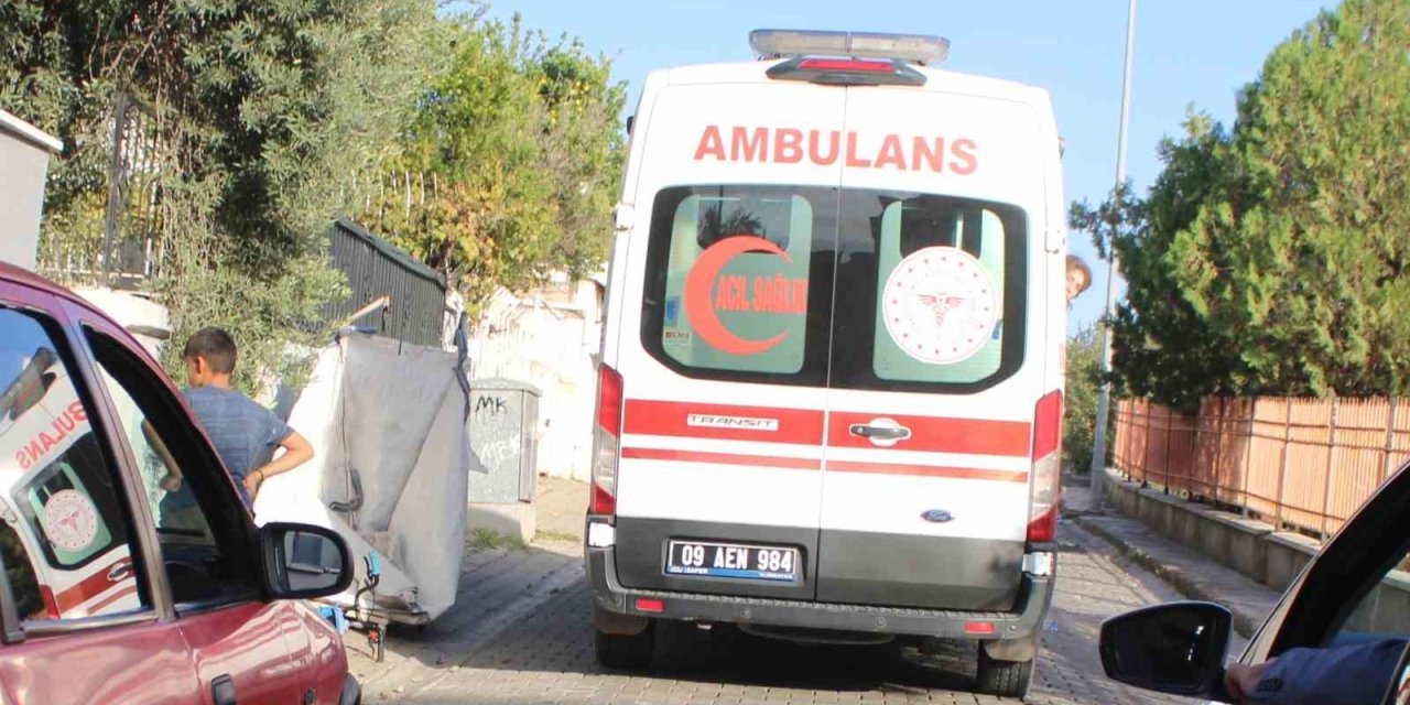 Balkondan düştüğü sanıldı fenalaştığı ortaya çıktı