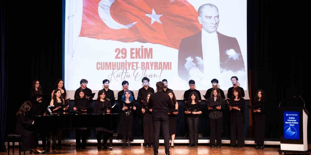 Yaşar Üniversitesinde Atatürk’ün izinde cumhuriyet kutlaması