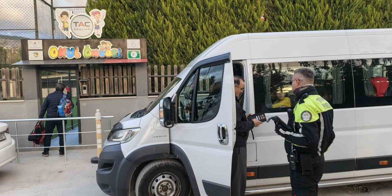 Menteşe’de öğrenci servis araçlarına yönelik kapsamlı denetim