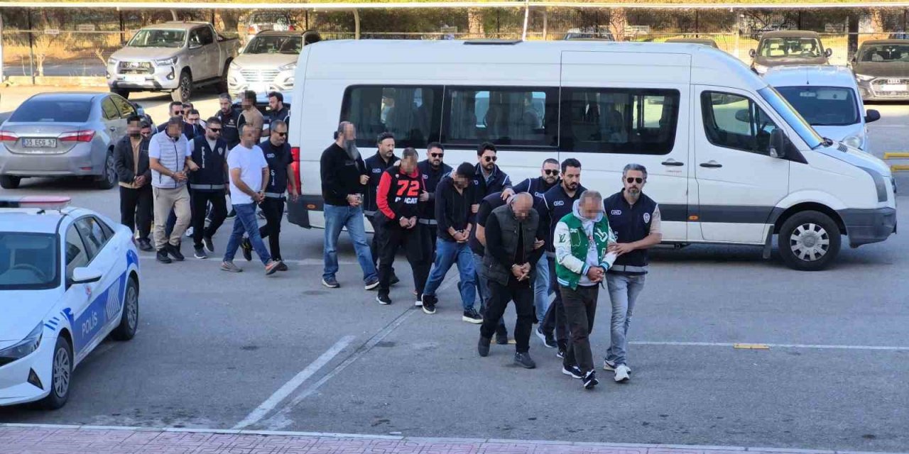 Bodrum’da 9 şüpheli tutuklandı