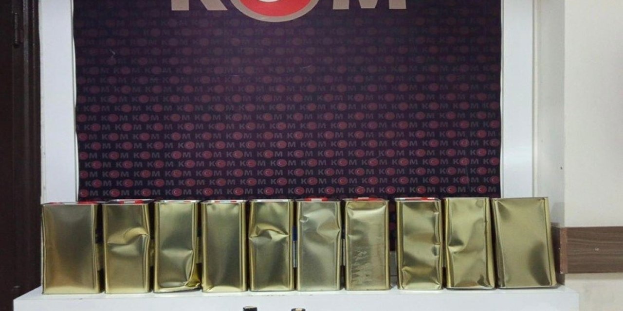 Kargo paketinden sahte içki çıktı