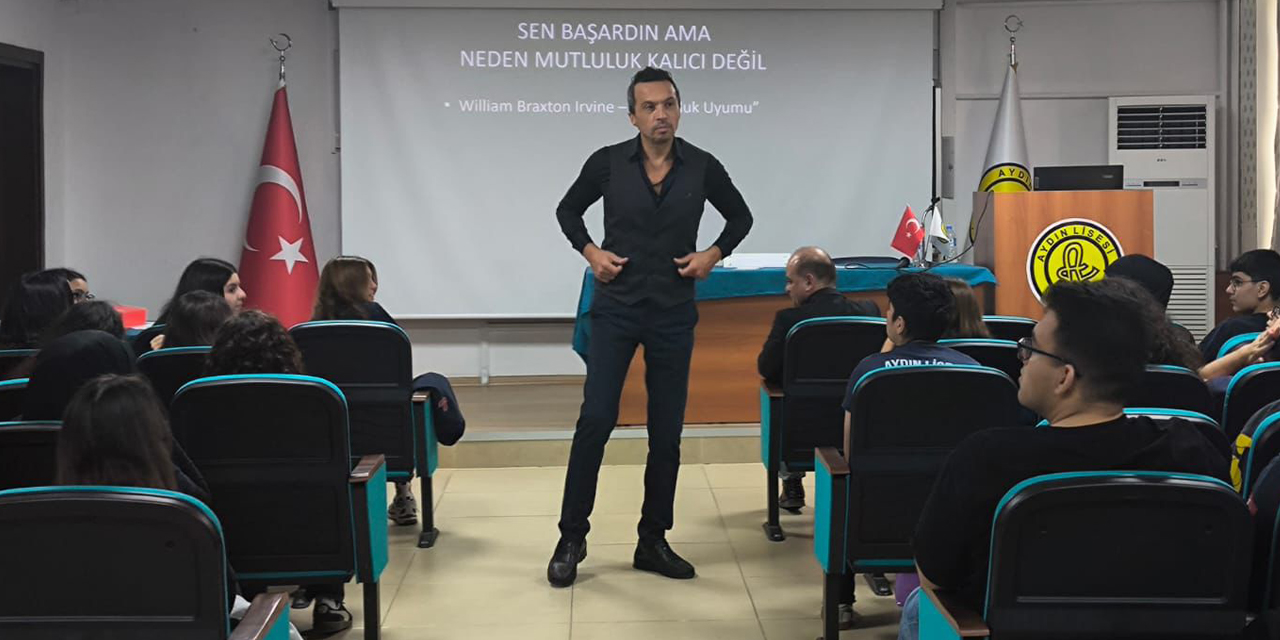 Aydın Lisesi öğrencilerine sınav öncesi psikolojik destek