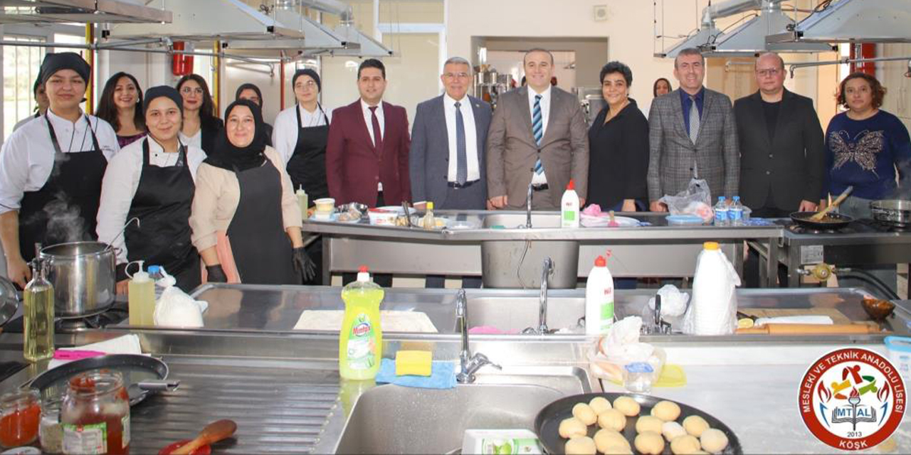 Köşk’te "Aile ile birlikte üretiyoruz" yemek yarışması yapıldı