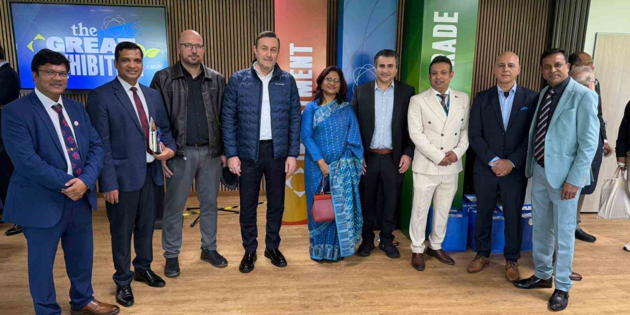 Muradiye OSB Başkanı Kıvırcık’ın İngiltere ziyareti yabancı basında