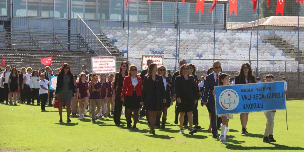 Fethiye’de Cumhuriyet Bayramı coşkusu