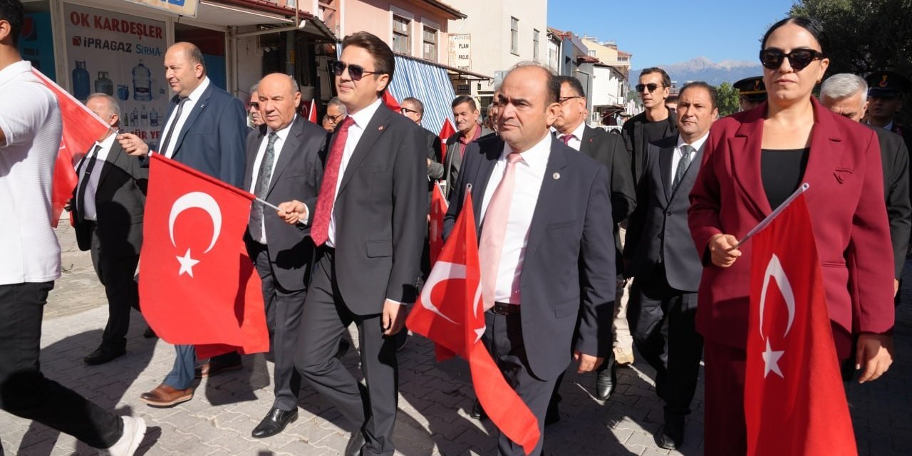 Seydikemer’de Cumhuriyet’in 102. yılı coşkuyla kutlandı