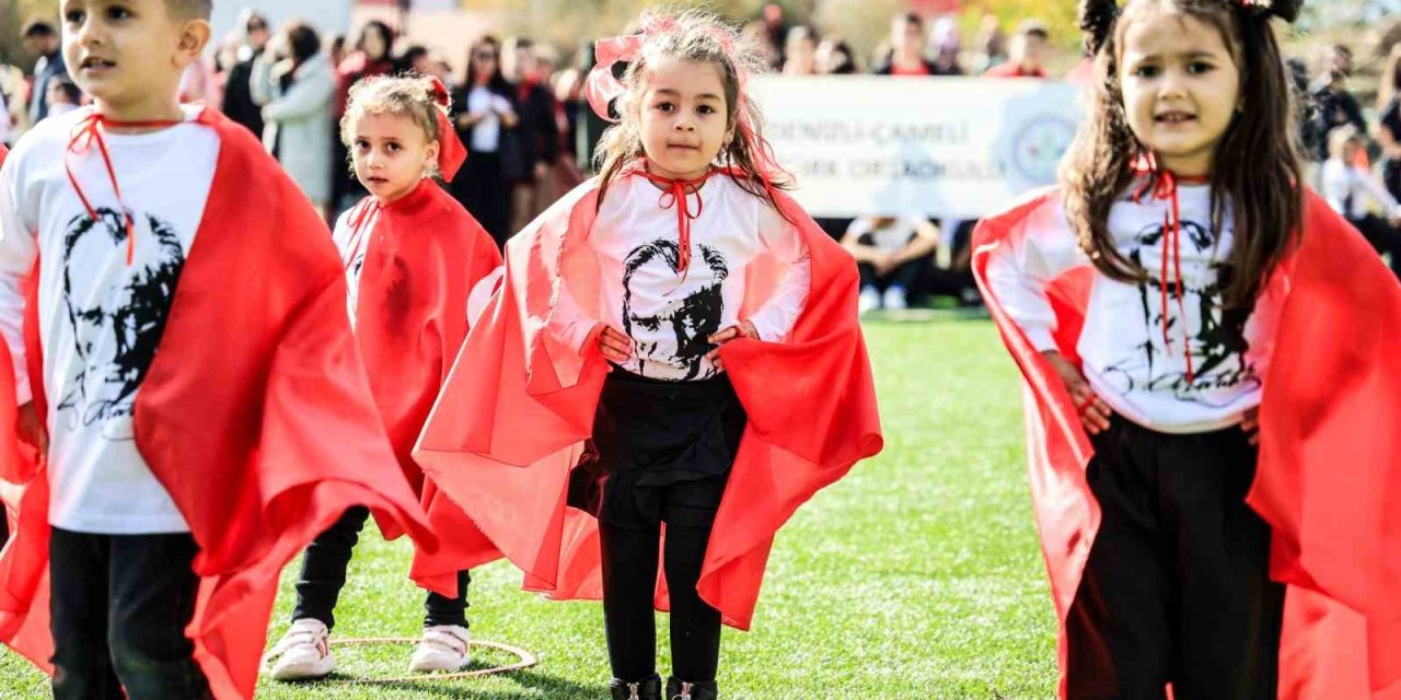 Cumhuriyetin 102. yaşı Çameli’nde coşkuyla kutlandı