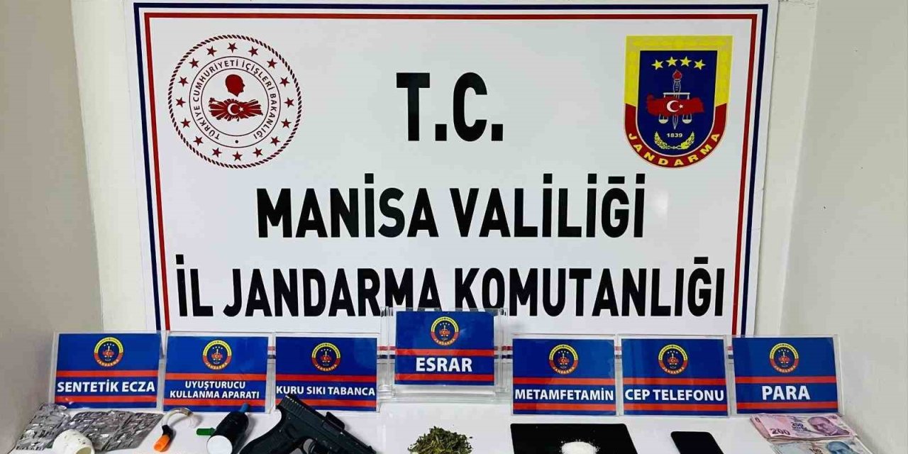 Salihli’de uyuşturucu operasyonu