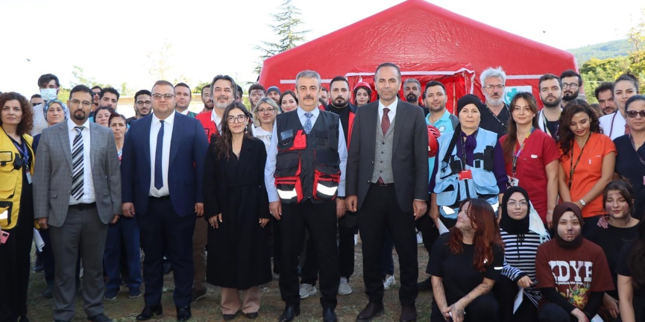 MEAH’ta başarılı afet tatbikatı