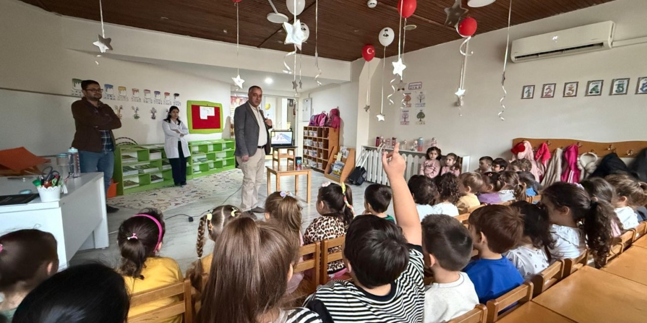 Minik öğrencilere tasarruf ve tutumluluk eğitimi verildi