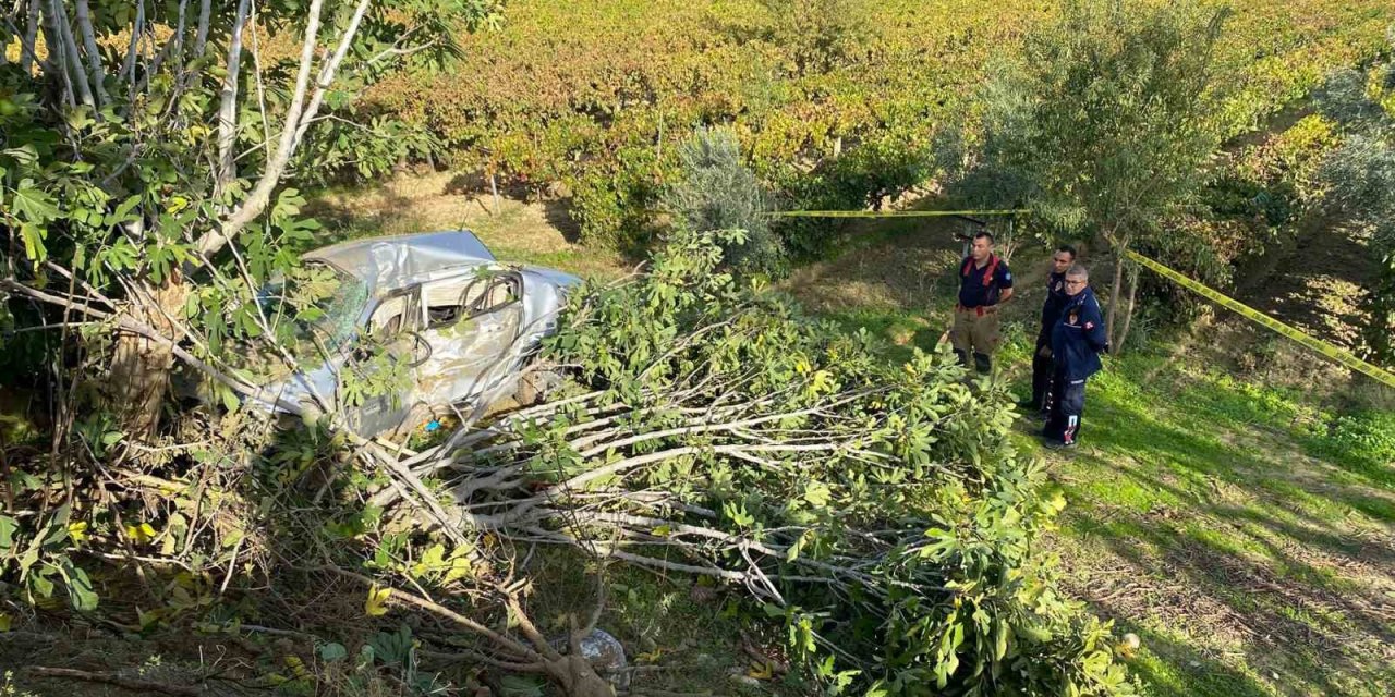 Sarıgöl’de trafik kazası: 1 ölü