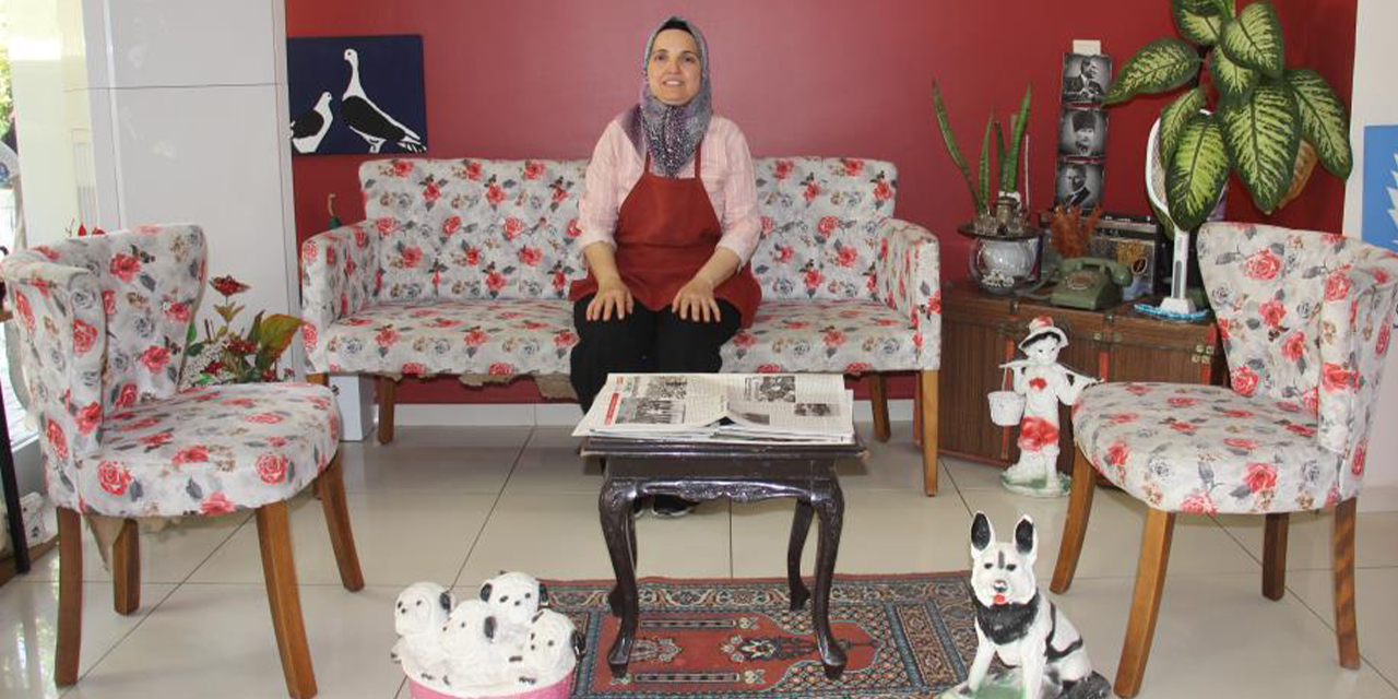 Geçmişin izlerini lokantasında yaşatıyor