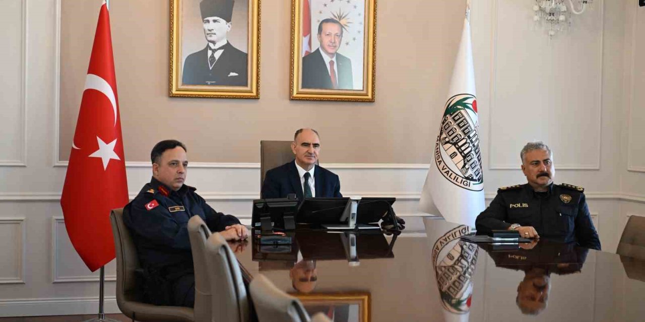 Manisa’da ekim ayı asayiş ve güvenlik konuları değerlendirildi