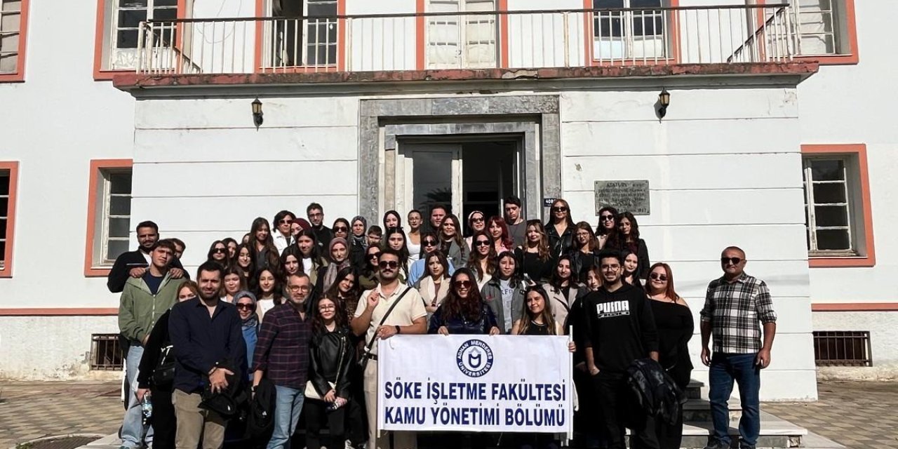 Söke İşletme Fakültesi öğrencilerinden tarihe yolculuk