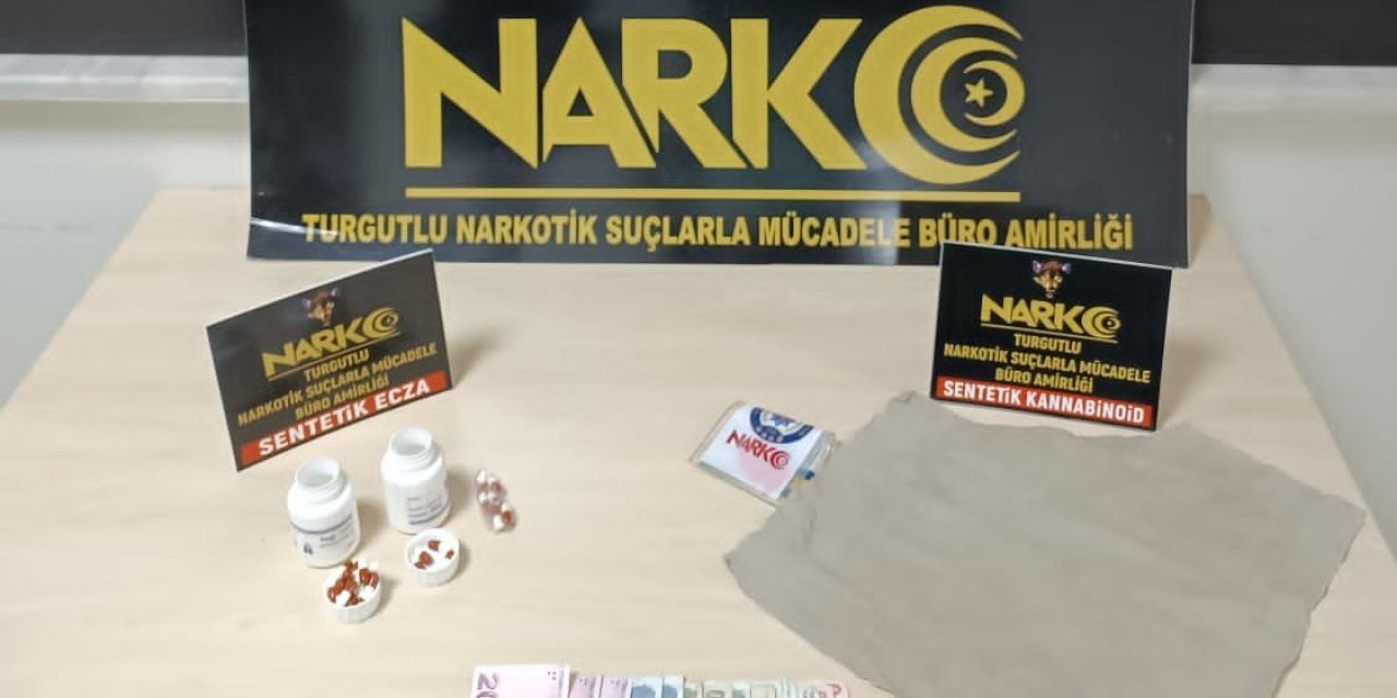 Turgutlu’da uyuşturucu operasyonları: 3 şüpheli tutuklandı