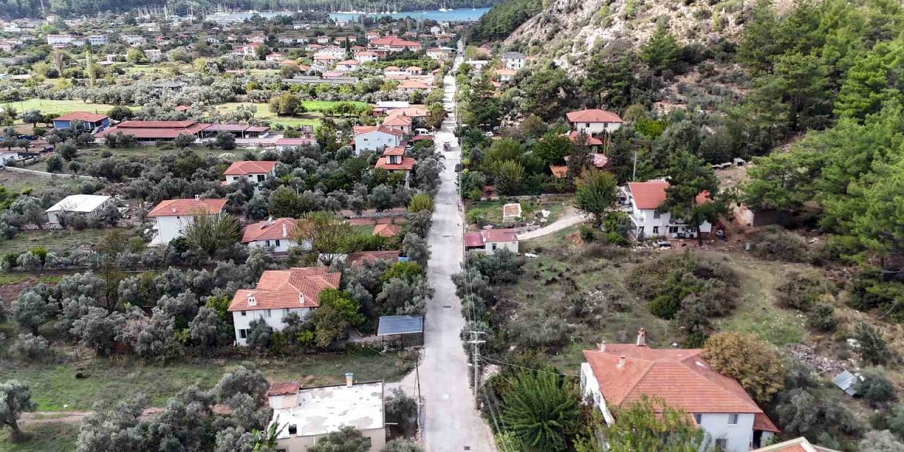 Marmaris’in 45 Milyon TL’lik yol yatırımı tamamlandı