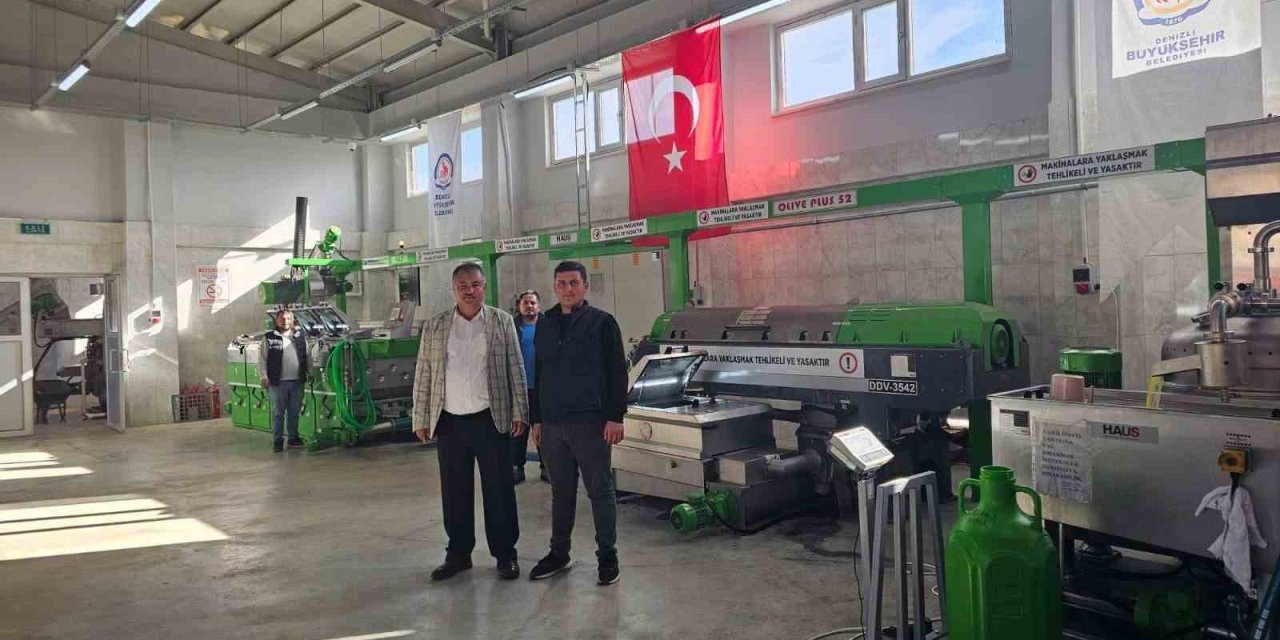 Başkan Pütün; "Zeytinyağı üretim tesisimizde yeni sezon başladı"
