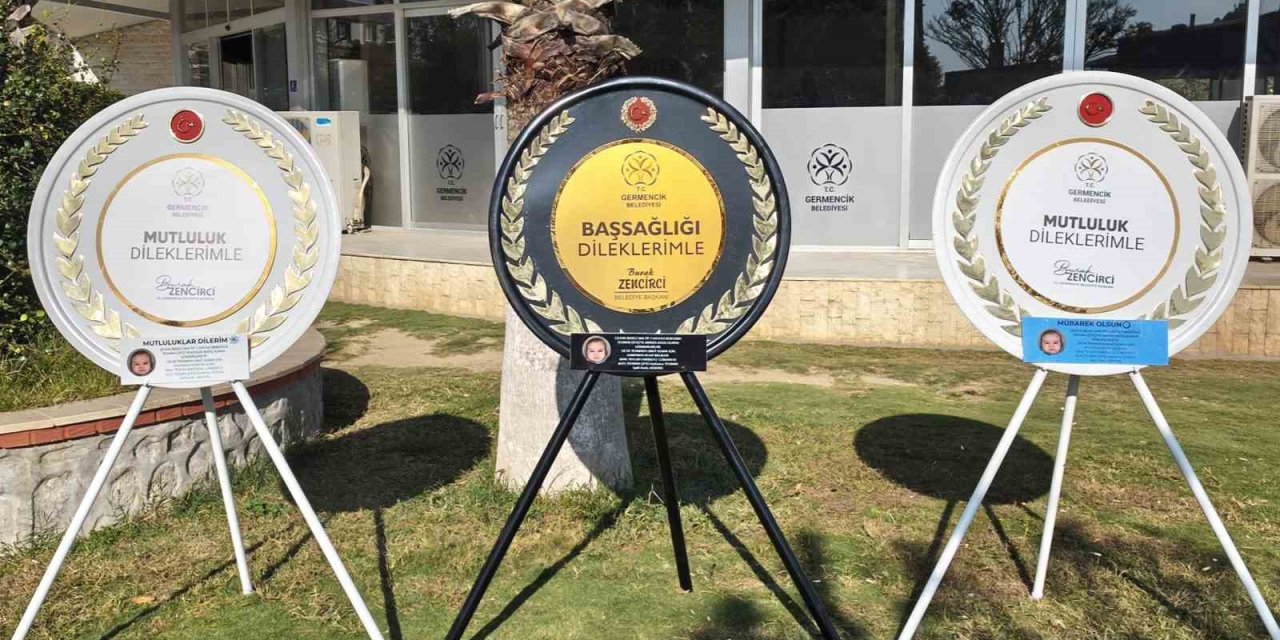 Germencik Belediyesi’nde çelenk paraları çocukların tedavisinde kullanılacak