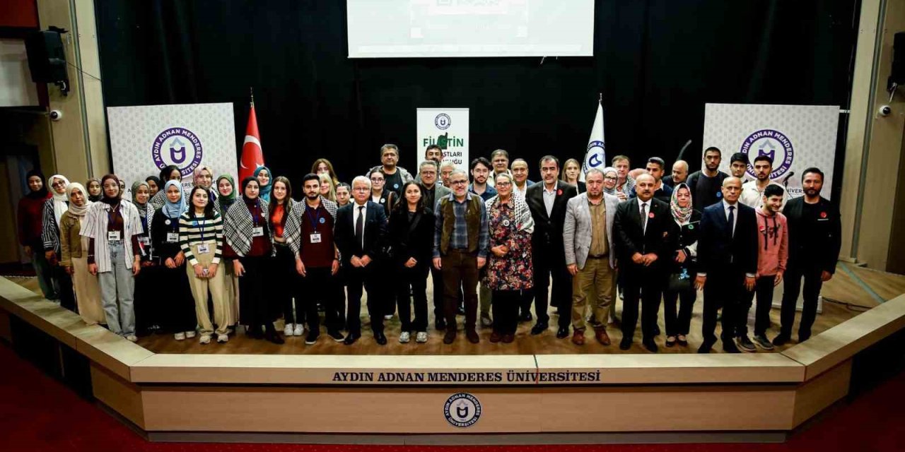 "Vicdanın Kıyısında Gazze" etkinliği ADÜ’de düzenlendi