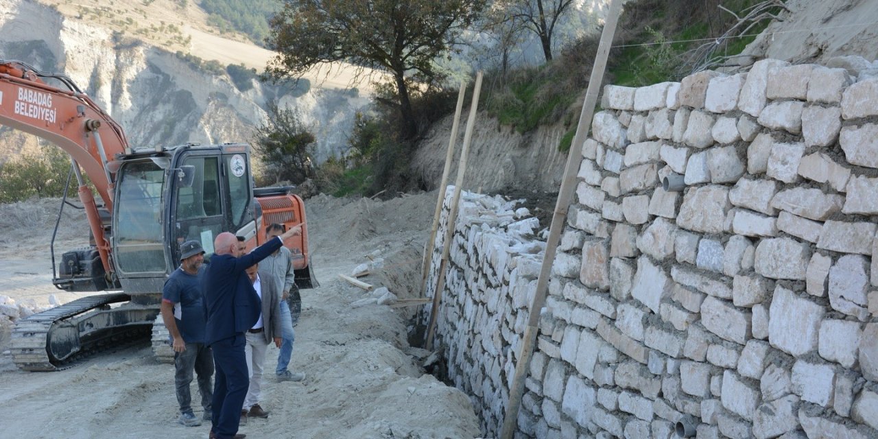 Babadağ’da sosyal tesis inşaatı hızla devam ediyor