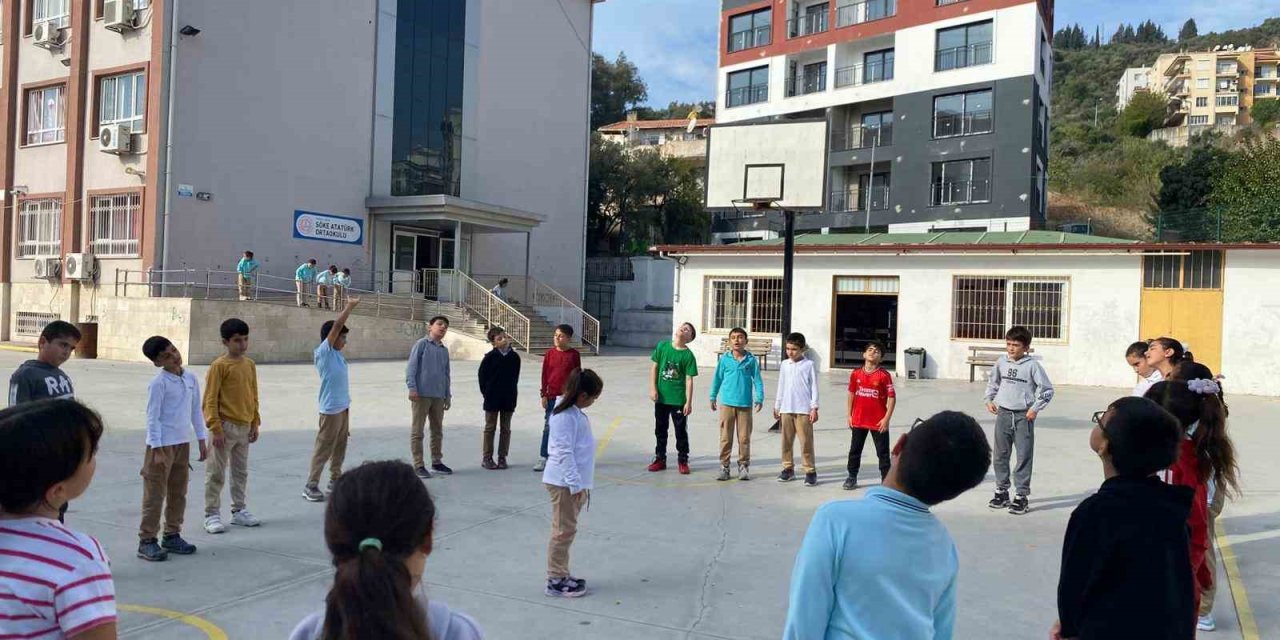 Aydın’da ilkokullarda spor eğitimiyle geleceğin sporcuları yetişiyor