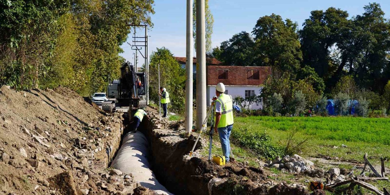 MUSKİ, Köyceğiz Zeytinalanı’nda yağmur suyu taşkınlarının önüne geçiyor