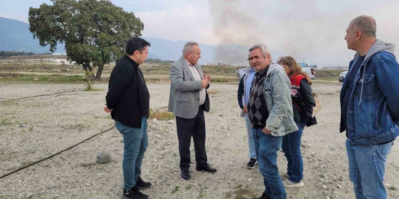 Buharkent’te incir fidanlarında gelişim gözlemi yapıldı