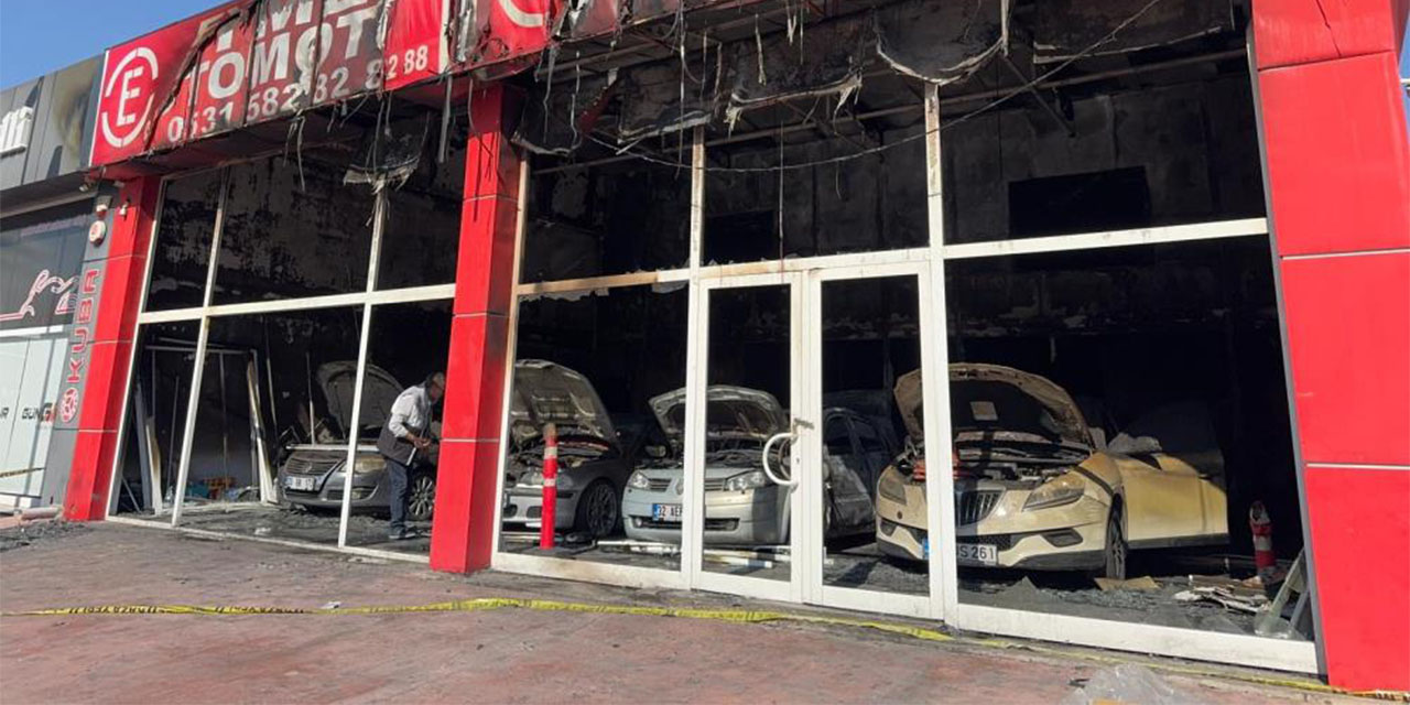 Oto galeri kundakçısı suçunu itiraf etti