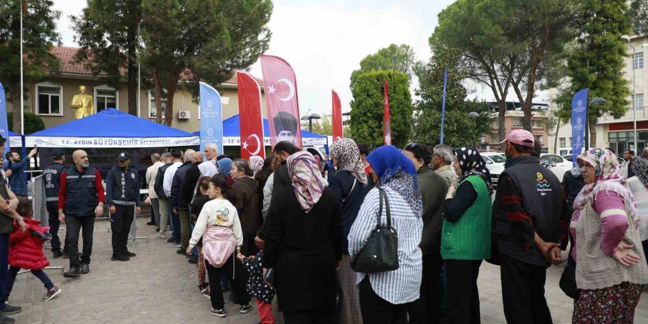 Büyükşehir’in ata tohumlarına Çine’de yoğun ilgi