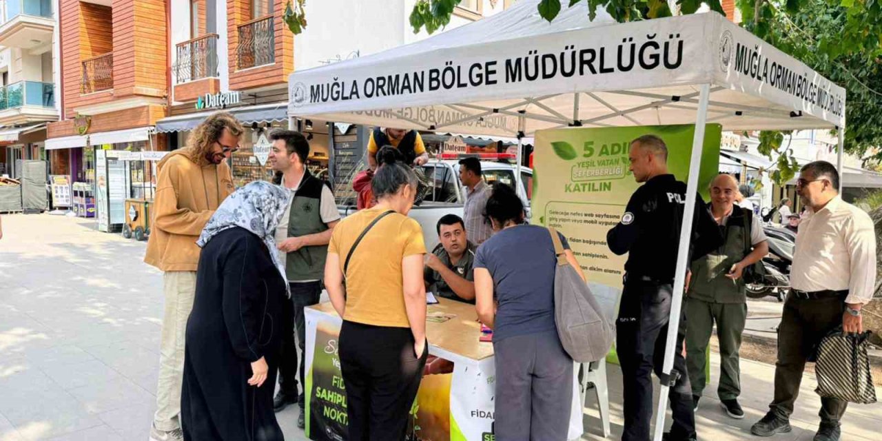 Datça’da ‘Yeşil Vatan’ seferberliği