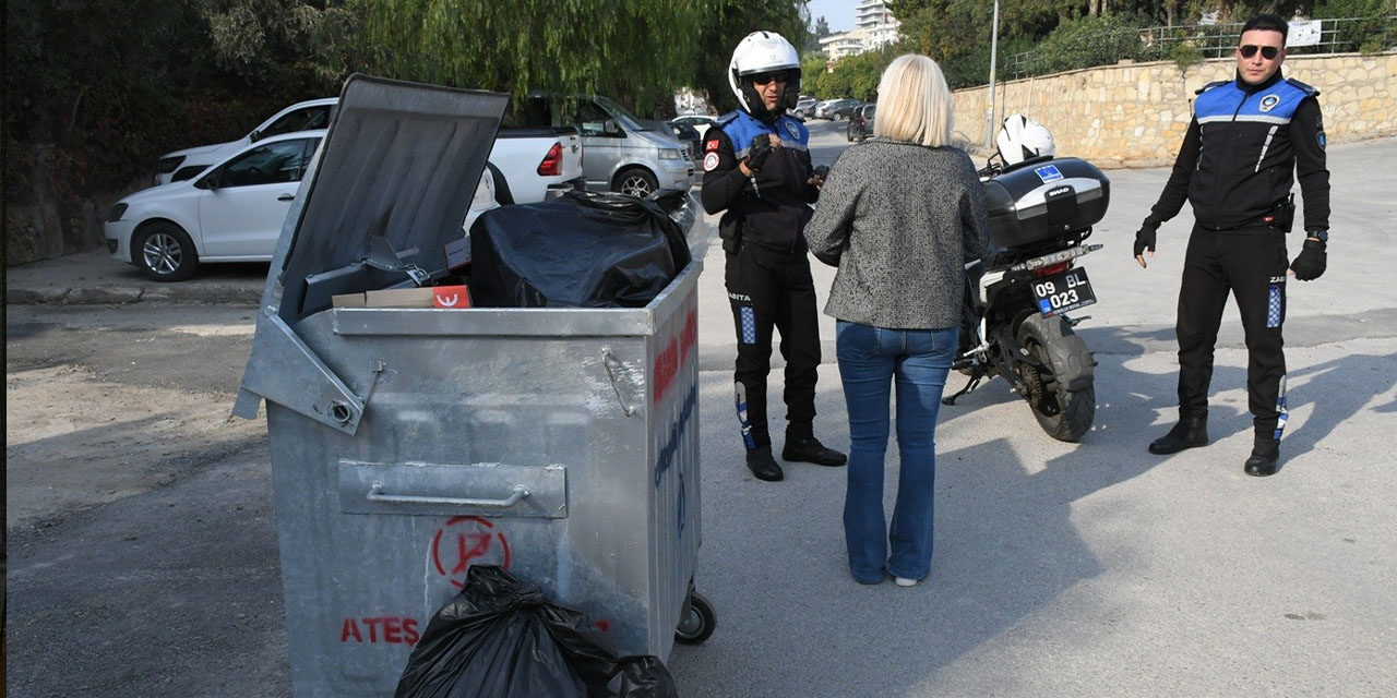 Kuşadası Belediyesi’nden ‘çöp çıkarma’ saatlerine sıkı denetim