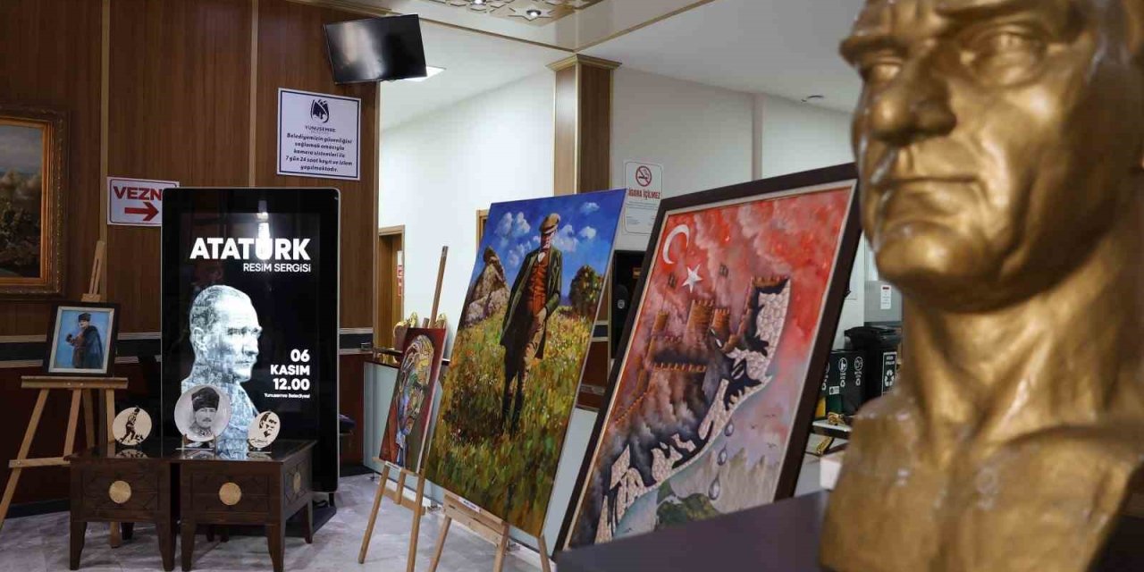 Yunusemre’den Atatürk anısına anlamlı sergi