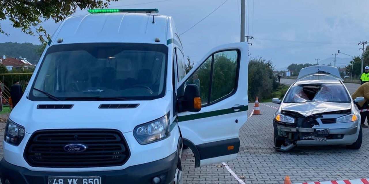 Muğla’da trafik kazası: 1 ölü