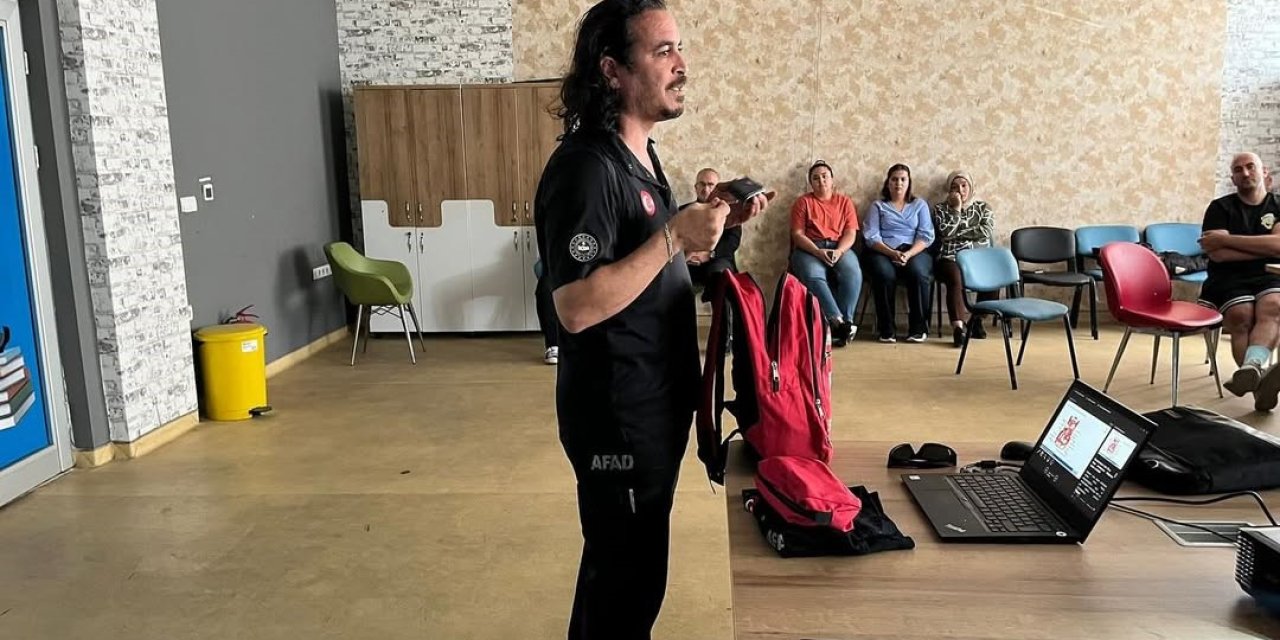 Muğla’da afet bilinci ve farkındalık eğitimi