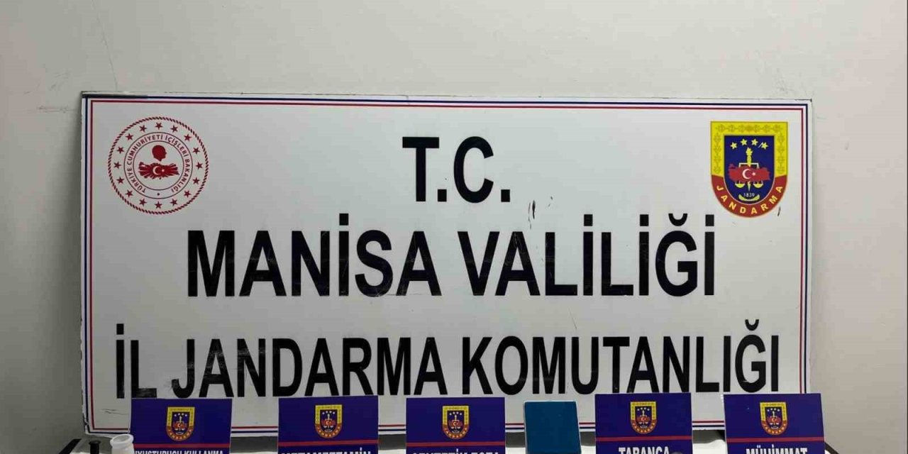 Soma’da jandarmadan uyuşturucu operasyonu