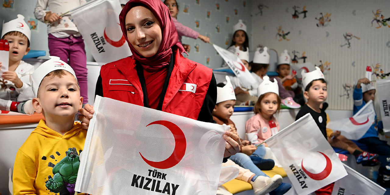 Miniklere ‘Kızılay’ anlatıldı
