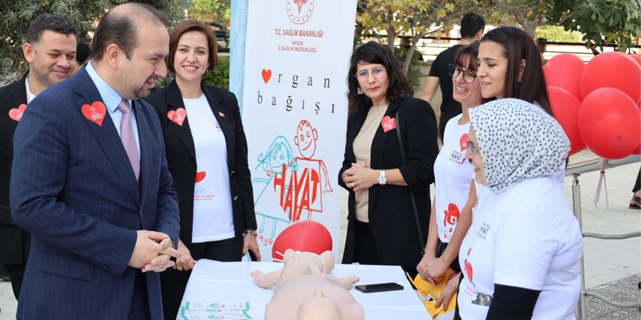 Efeler’de Organ Bağışı Haftası’na duyarlılık standı