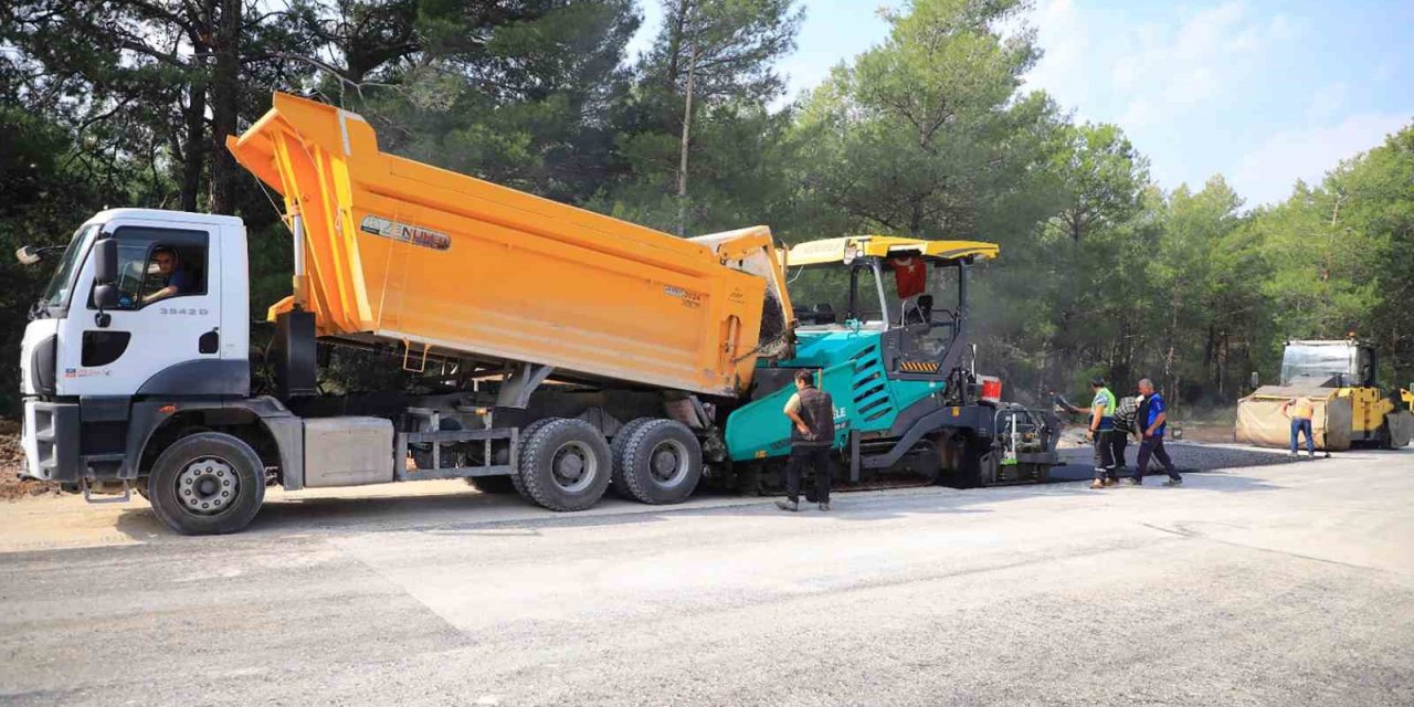Fethiye Ölüdeniz 2. etap yol çalışması devam ediyor