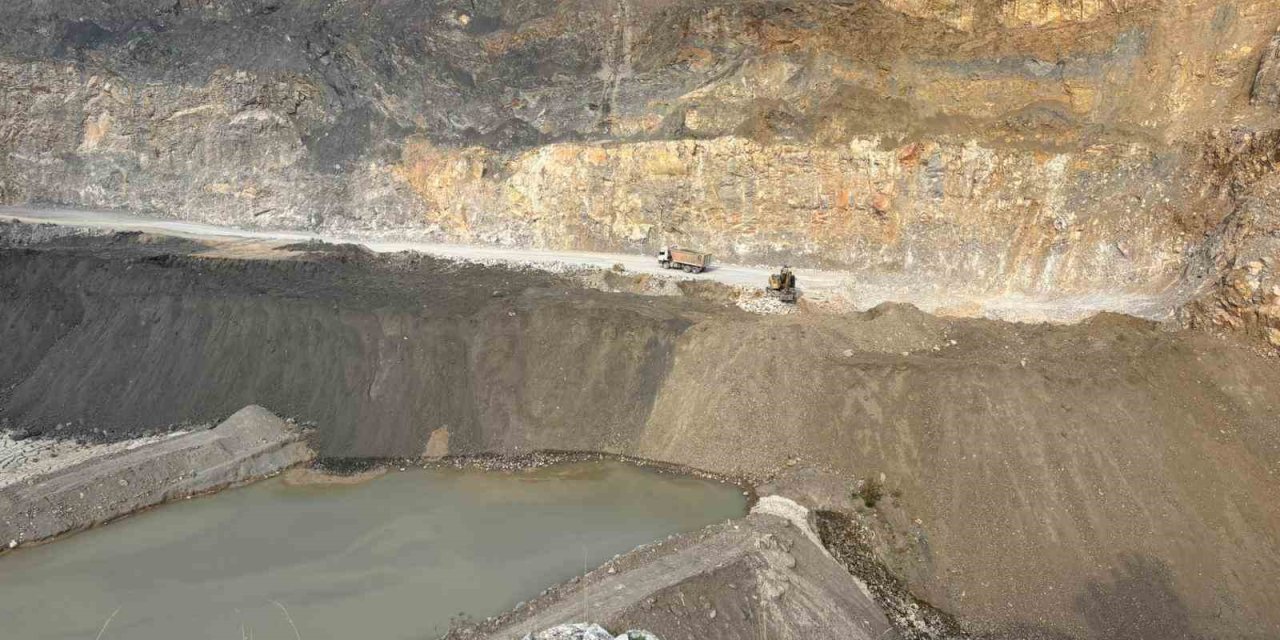 Atık suyu dereye boşaltan taş ocağına yasal işlem başlatıldı