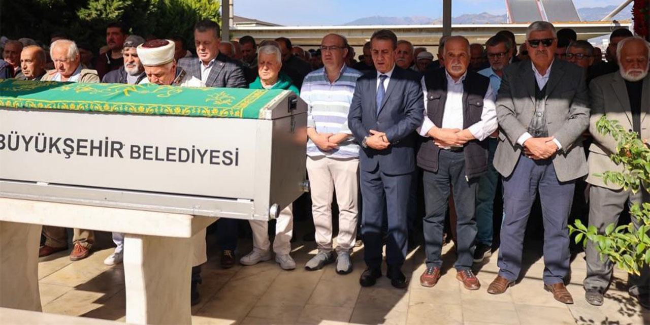 Hayatını kaybeden başkan son yolculuğuna uğurlandı